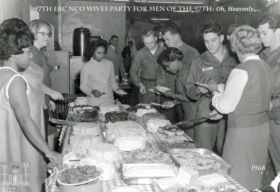 97th Engr Bn NCO Wives Party for the men