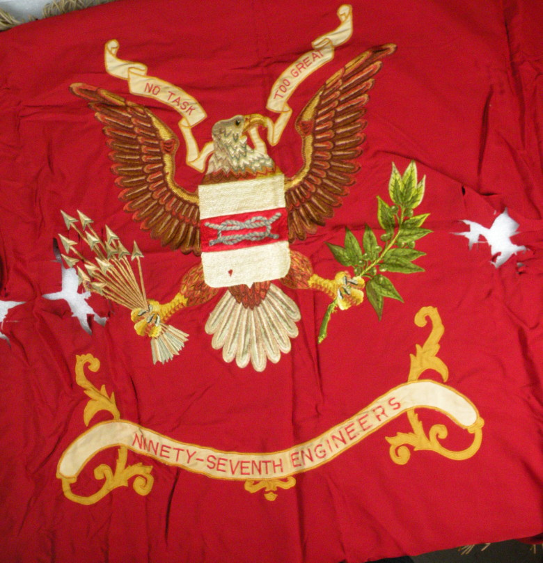 former 97thEBC colors now destroyed