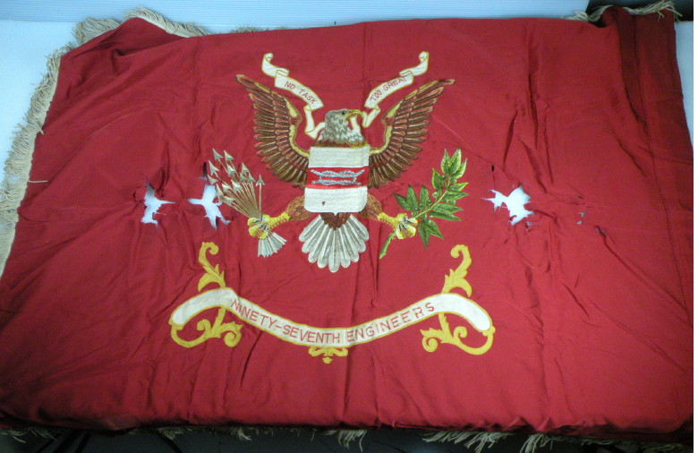 former 97thEBC colors now destroyed