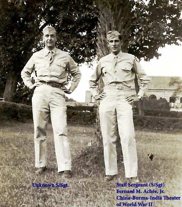 China-Burma-India Theater service, S/Sgt