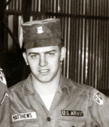 Chester S. Matthews, Wheeled Vehicle Mechanic, 1961