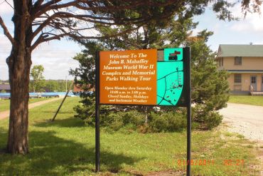 John B. Mahaffey Museum area photos