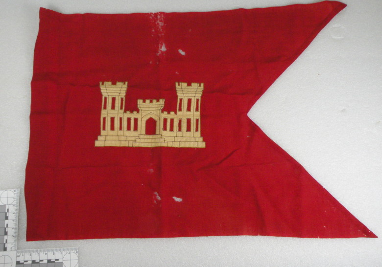 former Headquarters guidon now destroyed