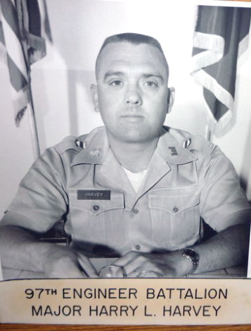 MAJ Harry L. Harvey, Hqs, 97th Engr Bn (Const), 1965-66