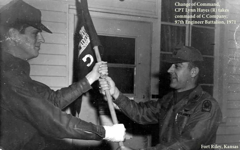 Photo courtesy of Lynn Hayes while stationed at Fort Riley, Kansas