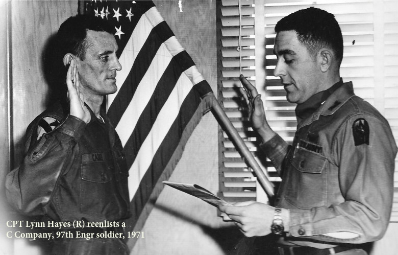 Photo courtesy of Lynn Hayes while stationed at Fort Riley, Kansas