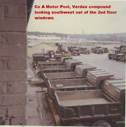 photo by Donald Webb, Co A Motor Pool, Verdun