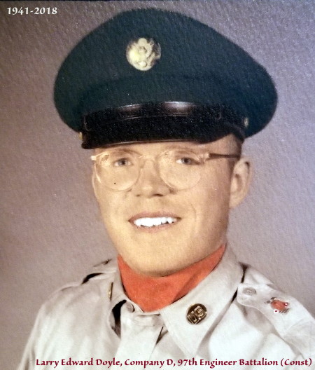 Larry E. Doyle, deceased 20 January 2018