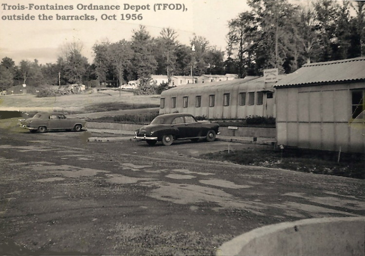 TFOD barracks, 1956 TFOD barracks, 1956