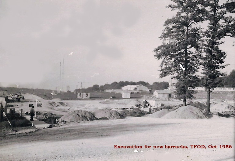 Constructing new barracks at TFOD Constructing new barracks at TFOD
