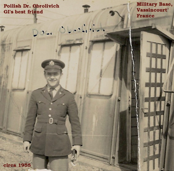 Doctor Obrolivich, the GI's friend! Doctor Obrolivich, the GI's friend