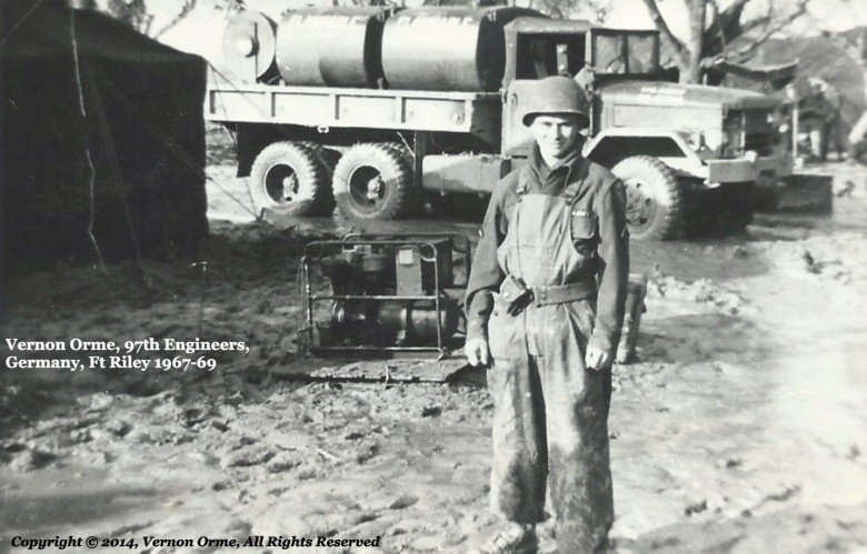 97th EBC photo from Vernon Orme, Germany and Fort Riley, 1967-1969