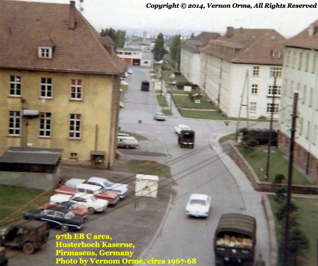 97th EBC photo from Vernon Orme, Germany and Fort Riley, 1967-1969