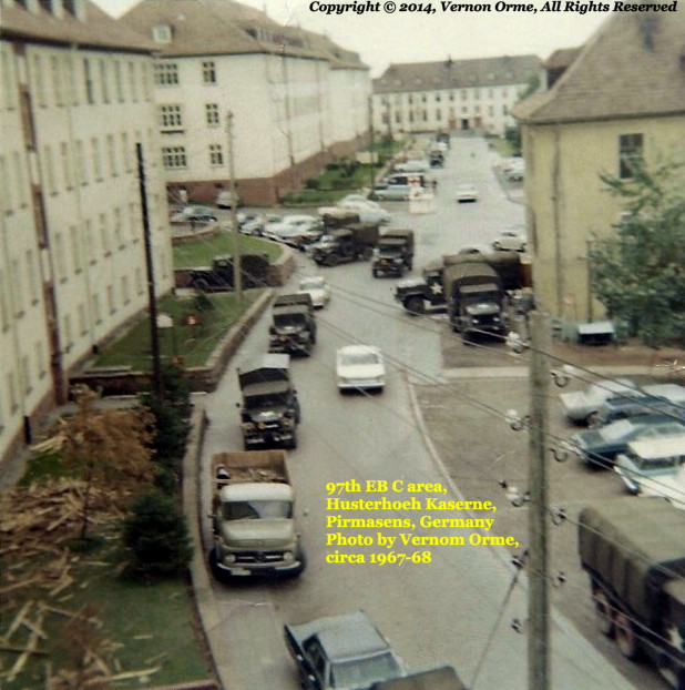 97th EBC photo from Vernon Orme, Germany and Fort Riley, 1967-1969