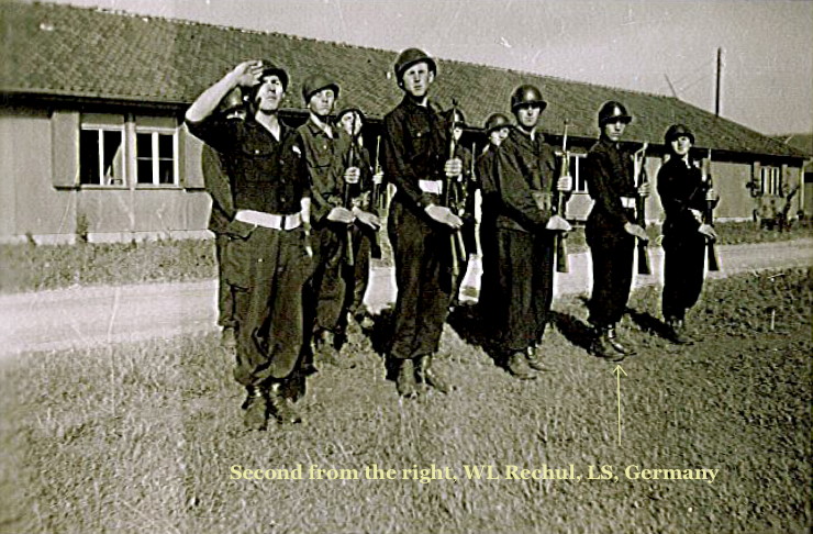 W. Rechul photograph, 1945-1947